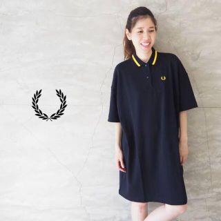 フレッドペリー(FRED PERRY)のフレッドペリー ワンピース OVERSIZED PIQUE DRESS(ひざ丈ワンピース)