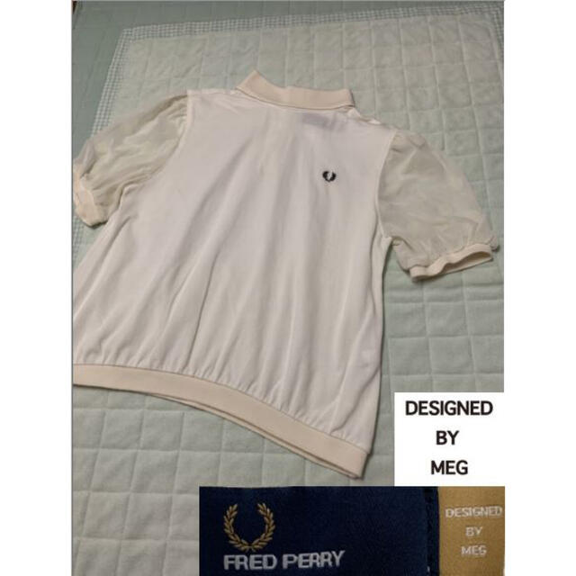 FRED PERRY(フレッドペリー)のフレッドペリー　MEGコラボ　ポロシャツ　パフスリーブ レディースのトップス(ポロシャツ)の商品写真