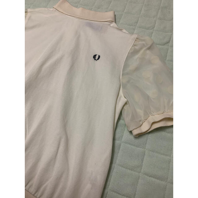 FRED PERRY(フレッドペリー)のフレッドペリー　MEGコラボ　ポロシャツ　パフスリーブ レディースのトップス(ポロシャツ)の商品写真