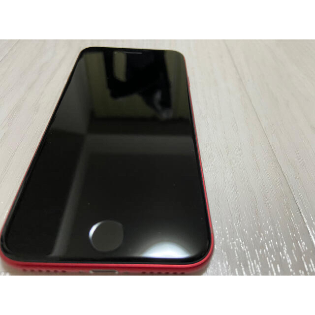 【SIMロック解除済】iPhoneSE 第2世代 64GB レッド au 2