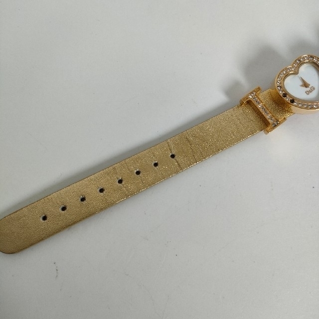 DOLCE&GABBANA(ドルチェアンドガッバーナ)のジャンク　DG ドルチェ&ガッバーナ　腕時計 ゴールド レディースのファッション小物(腕時計)の商品写真