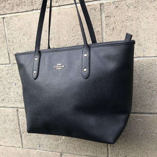 COACH - コーチ COACH ブラック 黒 トートバッグ A4サイズOK 上品