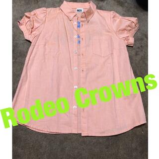 ロデオクラウンズ(RODEO CROWNS)のRodeo Crowns シャツ　新品未使用(シャツ/ブラウス(半袖/袖なし))