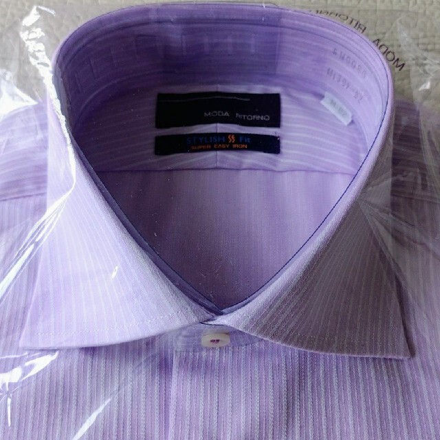 青山(アオヤマ)の新品 未使用 タグ付 MODA RITORNO ワイシャツ 長袖 39-82 メンズのトップス(シャツ)の商品写真