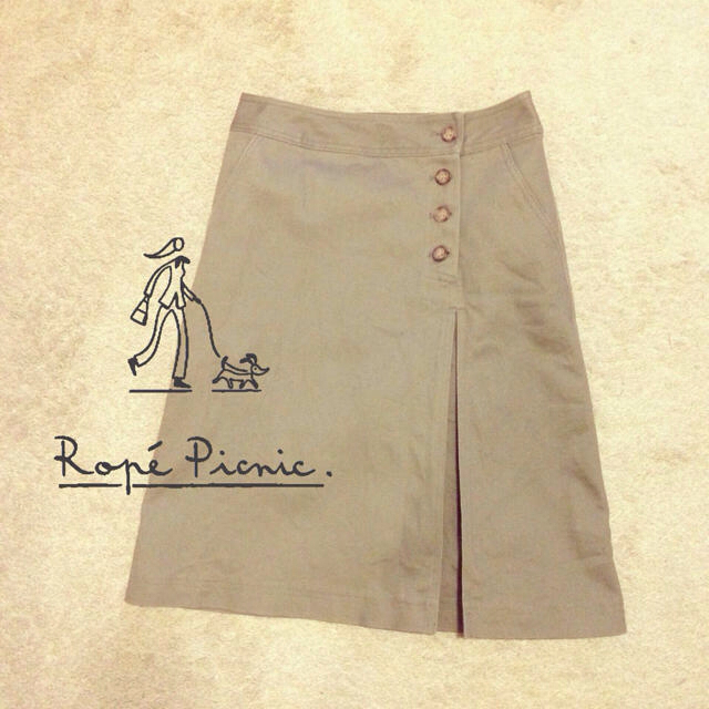 Rope' Picnic(ロペピクニック)のひざ丈台形スカートRopé Picnic レディースのスカート(ひざ丈スカート)の商品写真