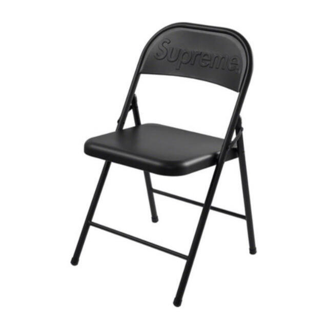 国内正規Supreme Metal Folding Chair 黒