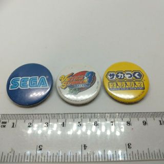 セガ(SEGA)のセガ 缶バッジ 3個(ノベルティグッズ)