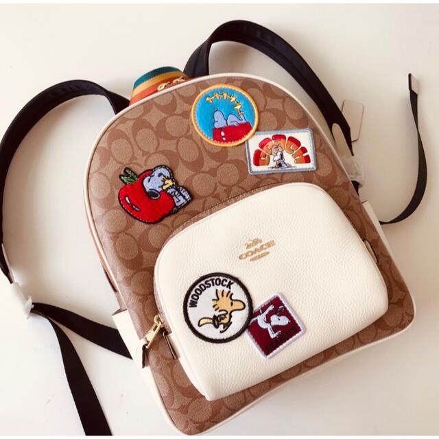 COACH × PEANUTS スヌーピー リュック