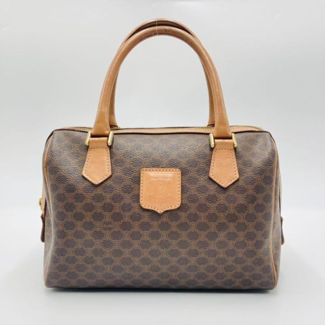 ✨極美品✨ セリーヌ ミニボストンバッグ 横25cm トリオンフ マカダム柄