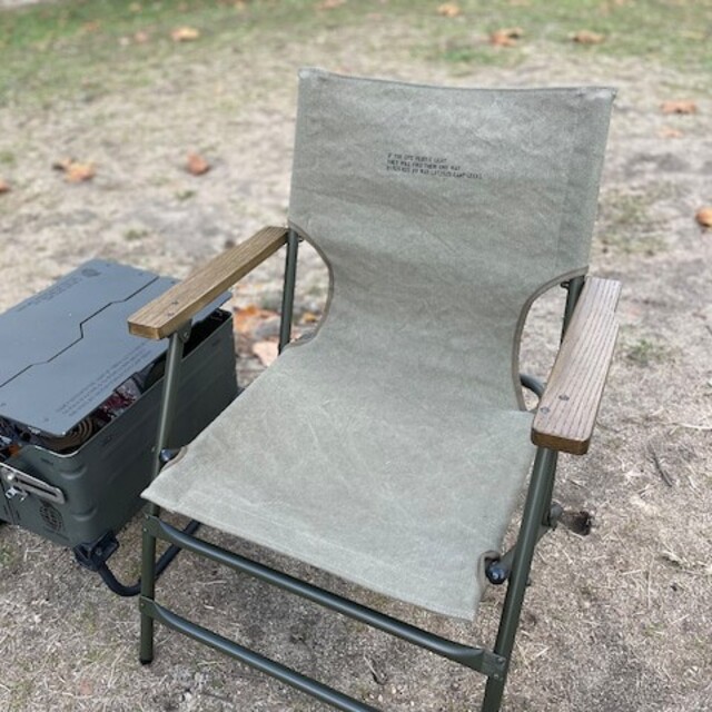 camp geeks ＜MIL Chair＞military twill