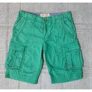 スコッチアンドソーダ(SCOTCH & SODA)のScotch &soda(スコッチ&ソーダ)☆グリーンハーフパンツ29(ショートパンツ)