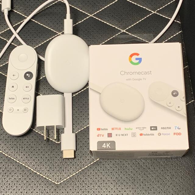 Google(グーグル)のChromecast with Google TV スマホ/家電/カメラのPC/タブレット(PC周辺機器)の商品写真