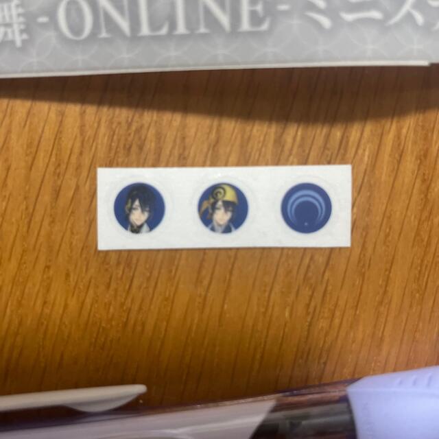 刀剣乱舞　ミニステッカー　カット1切　三日月宗近 エンタメ/ホビーのアニメグッズ(その他)の商品写真