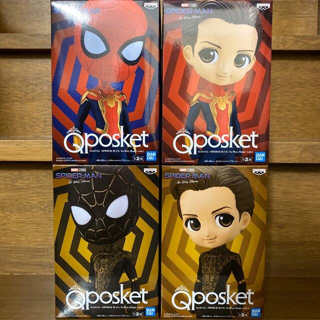 MARVEL Qposket フィギュア セット スパイダーマン