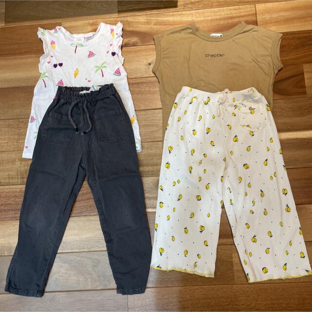 ZARA KIDS(ザラキッズ)のサイズ110 女の子用　まとめ売り　16点セット キッズ/ベビー/マタニティのキッズ服女の子用(90cm~)(Tシャツ/カットソー)の商品写真