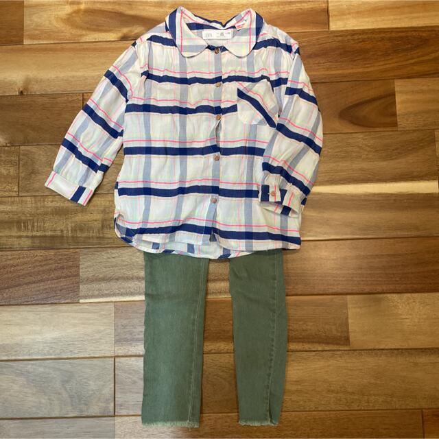 ZARA KIDS(ザラキッズ)のサイズ110 女の子用　まとめ売り　16点セット キッズ/ベビー/マタニティのキッズ服女の子用(90cm~)(Tシャツ/カットソー)の商品写真