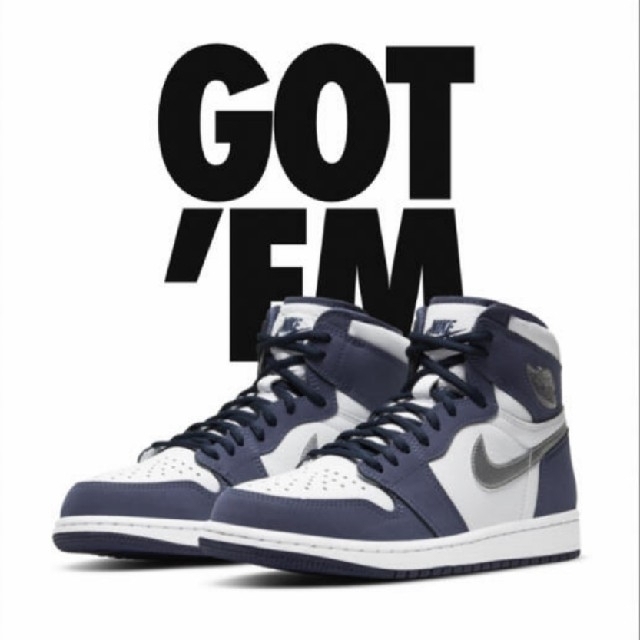 NIKE AIR JORDAN 1 HIGH OG CO.JP "WHITE/M