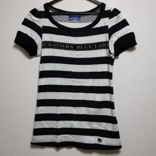 バーバリーブルーレーベル(BURBERRY BLUE LABEL)のバーバリーブルーレーベル　ボーダーTシャツ(Tシャツ(半袖/袖なし))