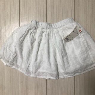 ユニクロ(UNIQLO)のユニクロ girls ドビー イージースカート(スカート)