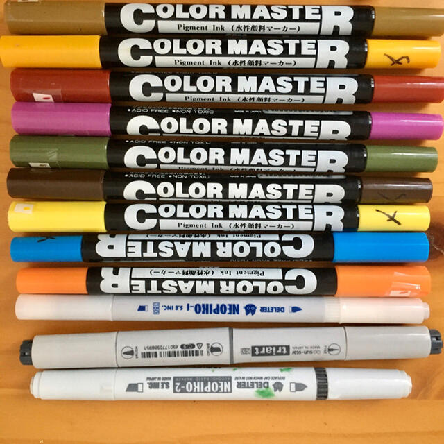 カラーペン 大量 まとめ セット カラーマスター 水性 ペン イラスト の通販 By ラトナ S Shop ラクマ