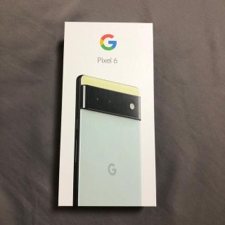 グーグルピクセル(Google Pixel)のピクセル6 / 128G / グリーン(スマートフォン本体)