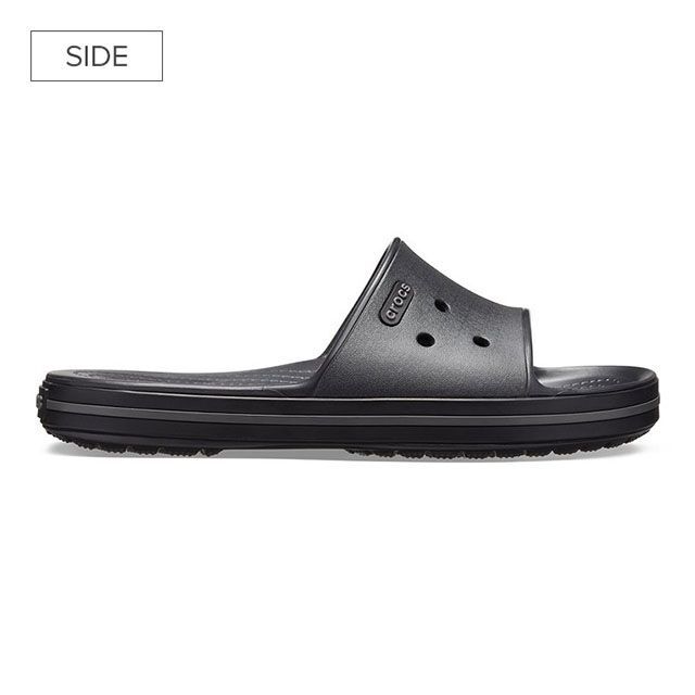 crocs(クロックス)の25cm クロックス ロックバンド 3.0 スライド ブラック M7W9 新品 メンズの靴/シューズ(サンダル)の商品写真