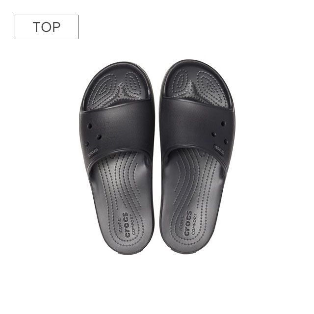 crocs(クロックス)の25cm クロックス ロックバンド 3.0 スライド ブラック M7W9 新品 メンズの靴/シューズ(サンダル)の商品写真