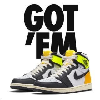 ナイキ(NIKE)のNike Air Jordan 1 High OG "Volt Gold"(スニーカー)