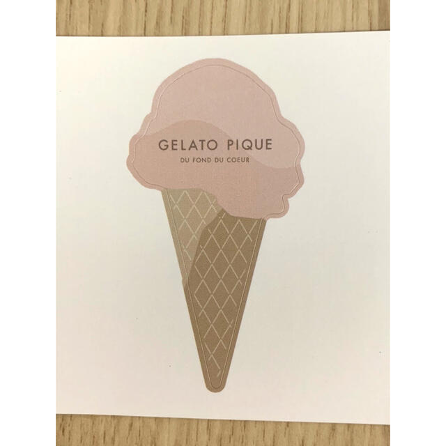 gelato pique(ジェラートピケ)のジェラートピケ　シール　ステッカー インテリア/住まい/日用品の文房具(シール)の商品写真