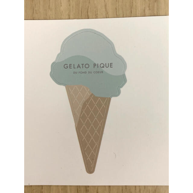 gelato pique(ジェラートピケ)のジェラートピケ　シール　ステッカー インテリア/住まい/日用品の文房具(シール)の商品写真