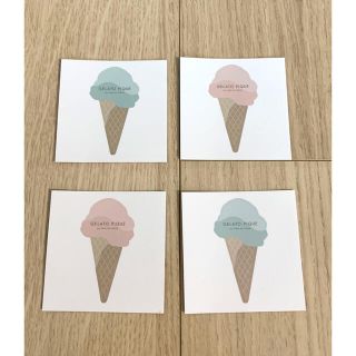 ジェラートピケ(gelato pique)のジェラートピケ　シール　ステッカー(シール)