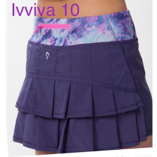 ルルレモン(lululemon)のIvviva 10 紫スカート(ウインタースポーツ)