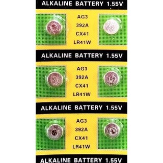 アルカリAG3ボタン電池６個セット(その他)
