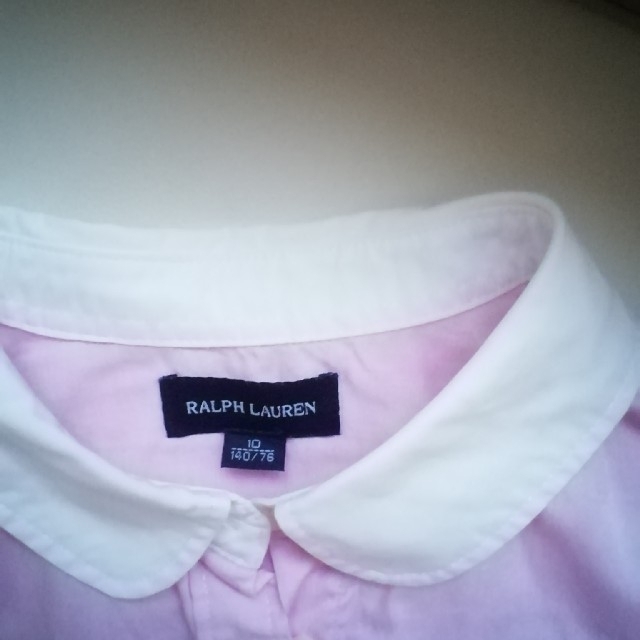 Ralph Lauren(ラルフローレン)のRALPH LAUREN ワイシャツ キッズ/ベビー/マタニティのキッズ服女の子用(90cm~)(ブラウス)の商品写真