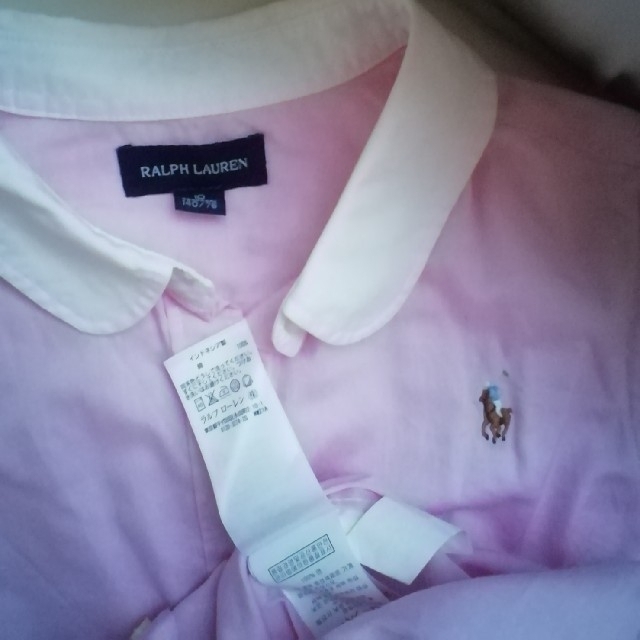 Ralph Lauren(ラルフローレン)のRALPH LAUREN ワイシャツ キッズ/ベビー/マタニティのキッズ服女の子用(90cm~)(ブラウス)の商品写真