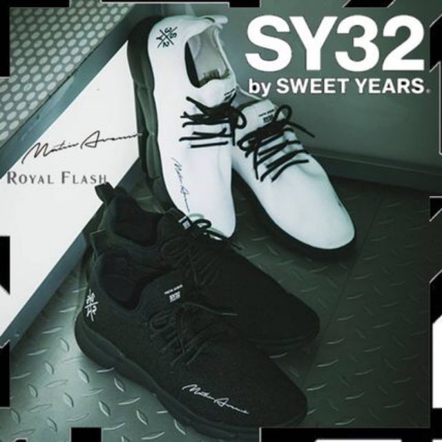 朝倉未来　matin avenir SY32 コラボ　新品　スニーカー　28 | フリマアプリ ラクマ