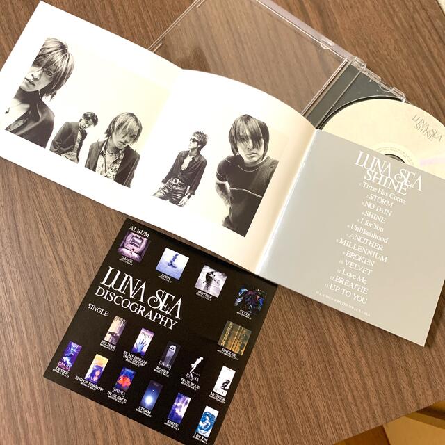 LUNA SEA  SHINE  中古 エンタメ/ホビーのCD(ポップス/ロック(邦楽))の商品写真