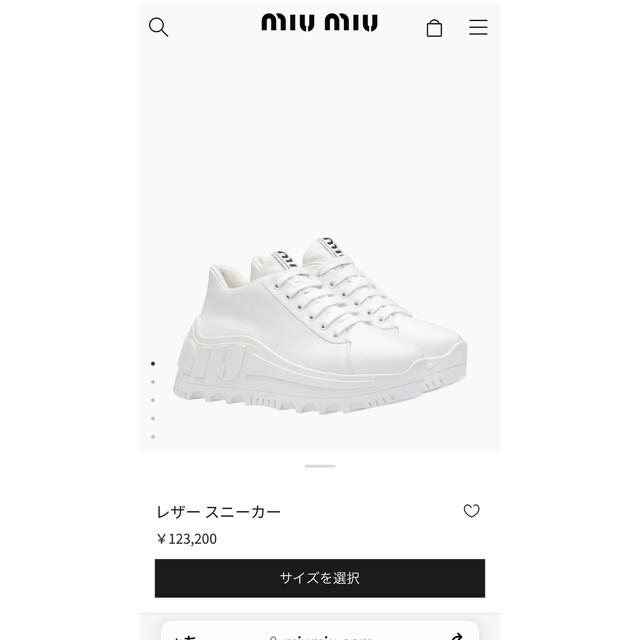 MIU MIU - ミュウミュウ厚底スニーカー22センチの通販 by 嬢王 MIU MIU - ミュウミュウ厚底スニーカー22センチの通販 by 嬢王
