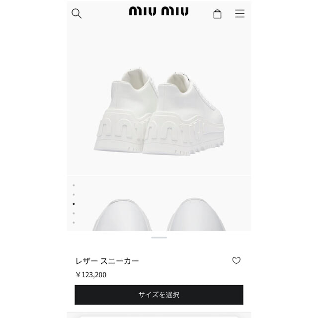 MIU MIU - ミュウミュウ厚底スニーカー22センチの通販 by 嬢王 MIU MIU - ミュウミュウ厚底スニーカー22センチの通販 by 嬢王