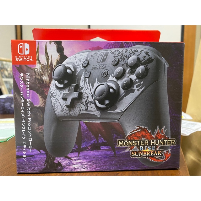 新品】switch Proコントローラー モンスターハンターライズ | www