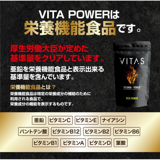 【新品未開封】VITAS ビタパワー VITA POWER スポーツ/アウトドアのトレーニング/エクササイズ(その他)の商品写真