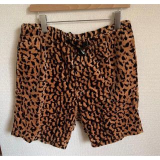 wackomaria 21ss レオパード ベロア ショートパンツ ワコマリア