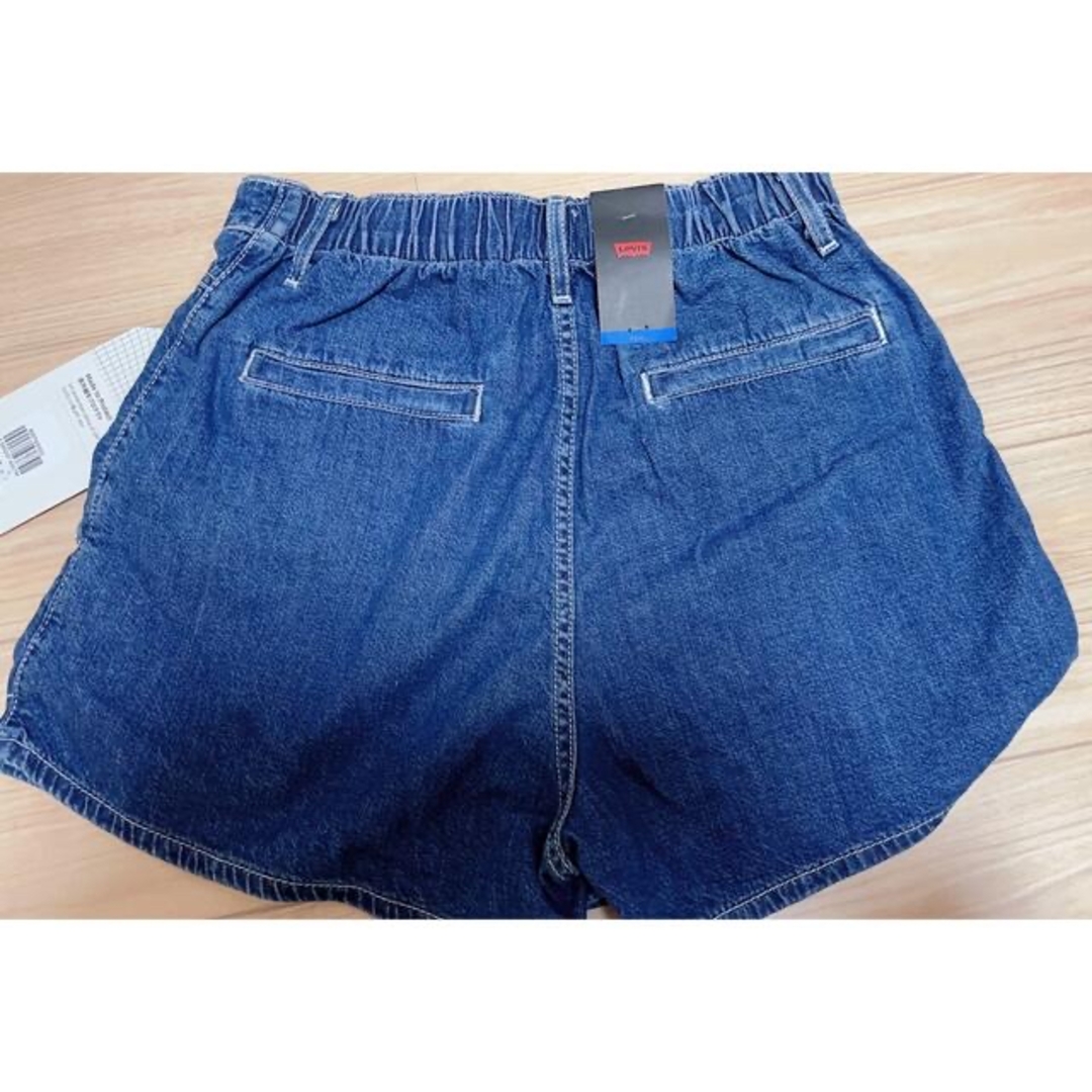 Levi's(リーバイス)の新品LEVIS　UVカット　デニムショートパンツ レディースのパンツ(ショートパンツ)の商品写真