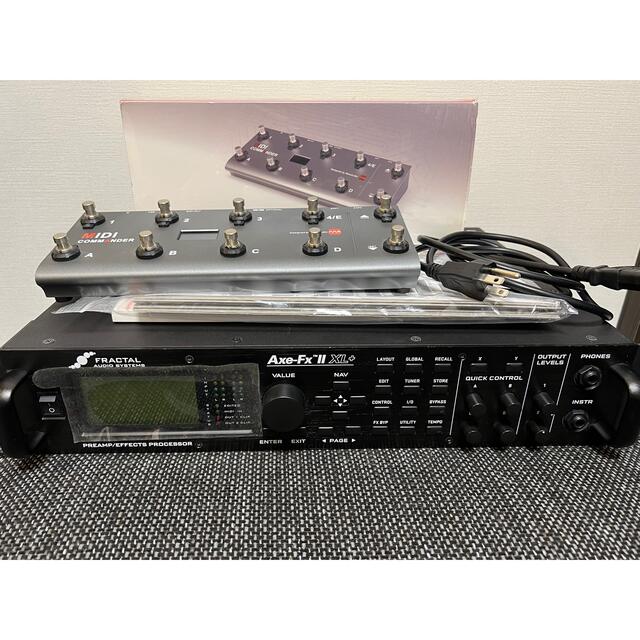 2022高い素材 Axe-Fx Commander MIDI & XL+ II エフェクター