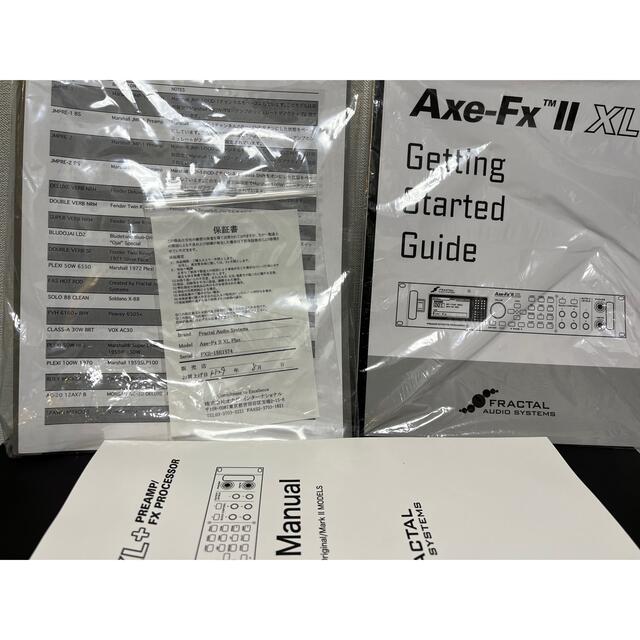 Axe-Fx II XL+  & MIDI Commander 楽器のギター(エフェクター)の商品写真