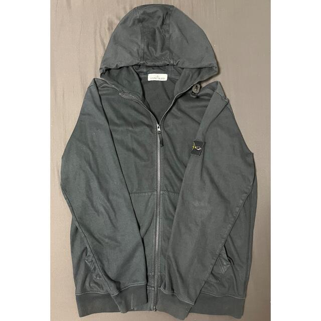 stone island ジップアップパーカー