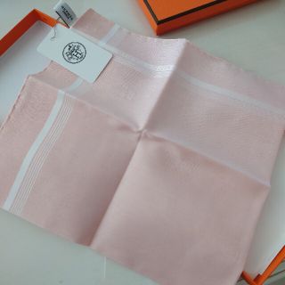 エルメス(Hermes)のミキティー様専用　エルメス　ハンカチ　ピンク(ハンカチ)