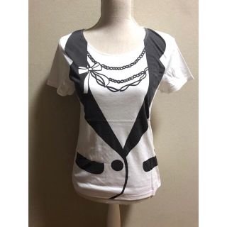 ドーリーガールバイアナスイ(DOLLY GIRL BY ANNA SUI)の☆ドーリーガールバイアナスイ トロンプイユ Tシャツ☆(Tシャツ(半袖/袖なし))