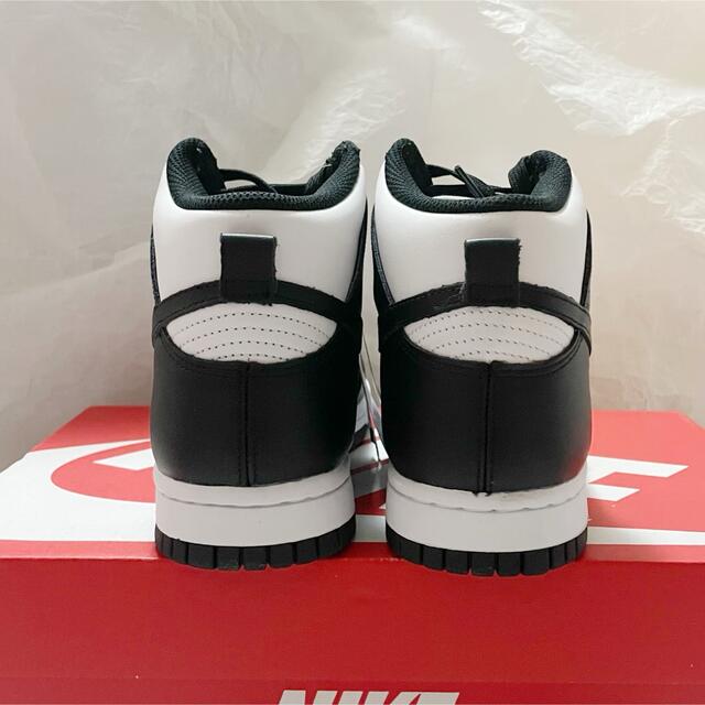 NIKE ナイキ サイズ:28.5cm WMNS DUNK HIGH (DD1869-103) 2021年 ウィメンズ ダンク ハイ パンダ PANDA ホワイト ブラック 白黒 WMNS US11.5 ハイカット スニーカー 靴 【メンズ】