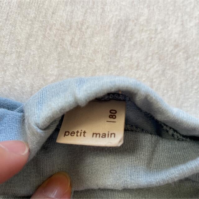 petit main(プティマイン)のプティマイン　ショートパンツ　80 キッズ/ベビー/マタニティのベビー服(~85cm)(パンツ)の商品写真